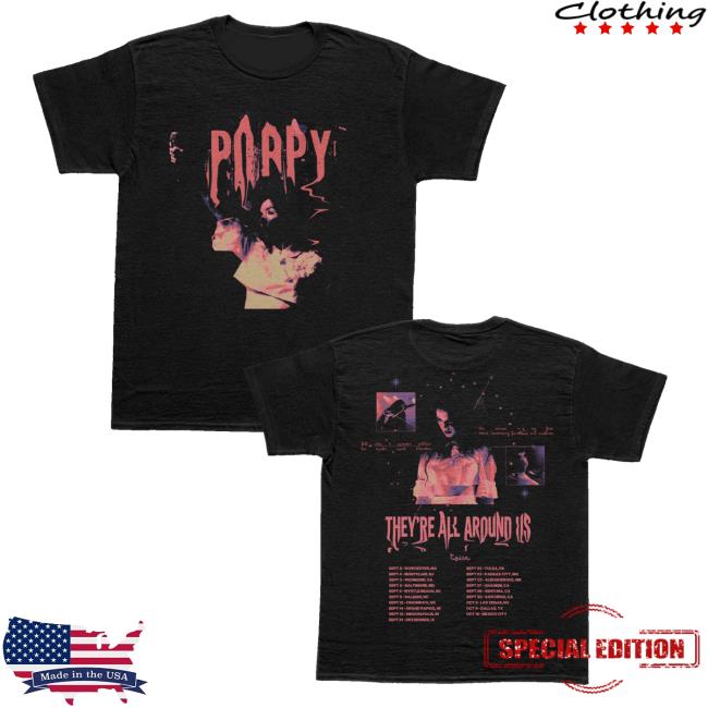 Impoppy Merch Store Fall 2025 Tour Tee Impoppy Merch Store Fall 2025 Tour Tee