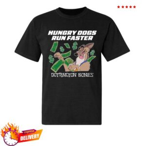 Barstoolsports Store Merch Pardon My Take Hungry Dogs Run Faster Tee