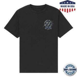 Pabst Blue Ribbon Merch Store Godzilla Clawed Ribbon Black Tee Pabst Blue Ribbon Merch Store Godzilla Clawed Ribbon Black Tee