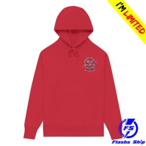 Pabst Blue Ribbon Merch Store Godzilla Clawed Ribbon Red Hoodie Pabst Blue Ribbon Merch Store Godzilla Clawed Ribbon Red Hoodie