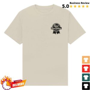 Pabst Blue Ribbon Merch Store Pbr X Godzilla X Attack Peter Natural Tee