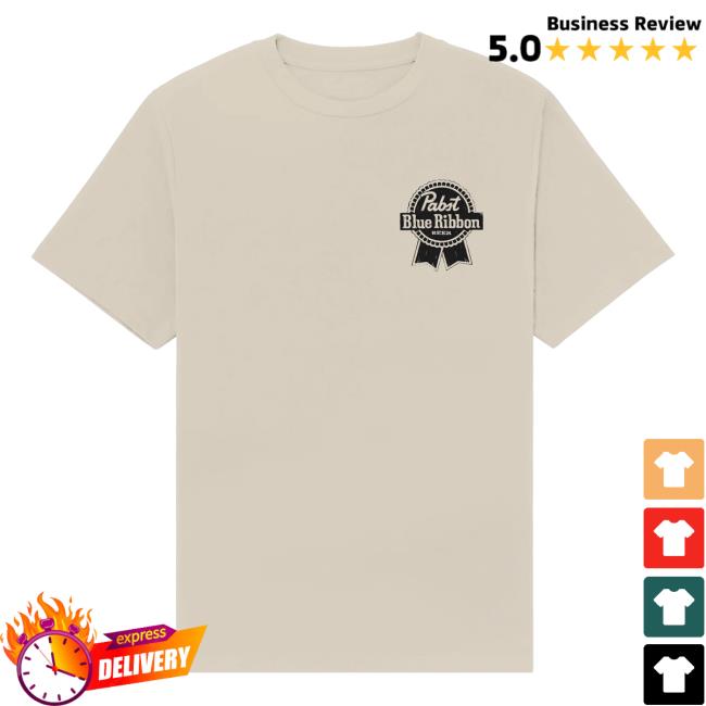Pabst Blue Ribbon Merch Store Pbr X Godzilla X Attack Peter Natural Tee Pabst Blue Ribbon Merch Store Pbr X Godzilla X Attack Peter Natural Tee