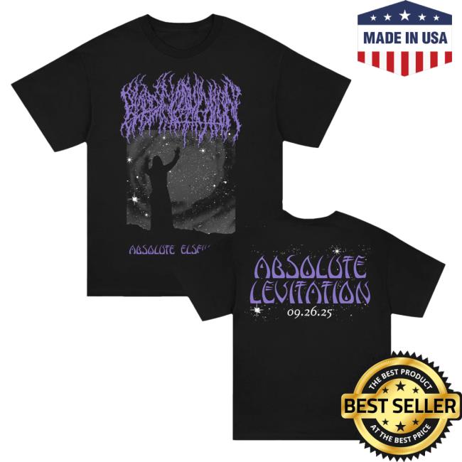 Blood Incantation Merch Store Absolute Levitation T-Shirt Black Blood Incantation Merch Store Absolute Levitation T-Shirt Black