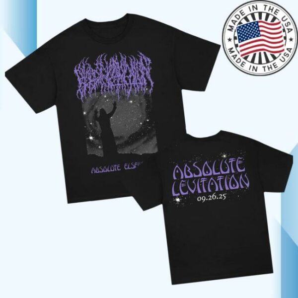 Blood Incantation Merch Store Absolute Levitation T-Shirt Black