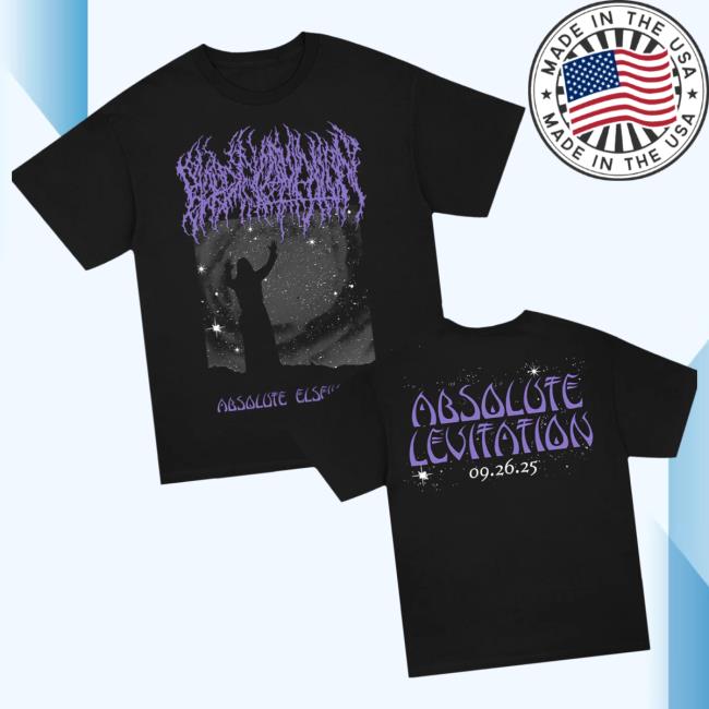 Blood Incantation Merch Store Absolute Levitation T-Shirt Black Blood Incantation Merch Store Absolute Levitation T-Shirt Black