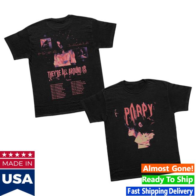 Impoppy Merch Fall 2025 Tour Tee Impoppy Merch Fall 2025 Tour Tee