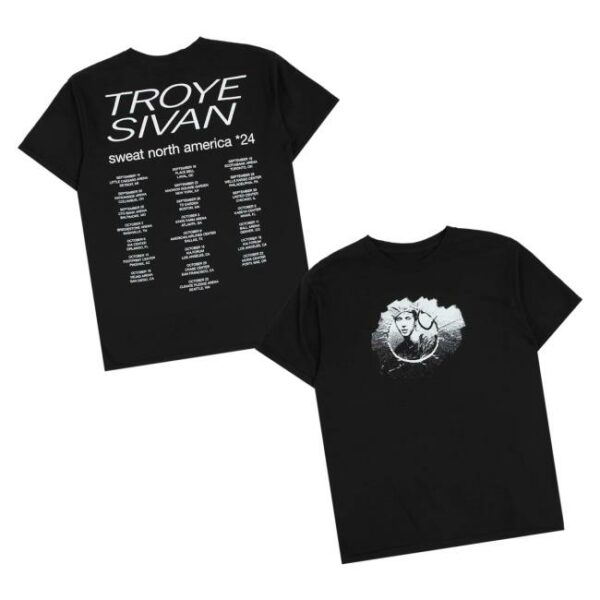 Troye Sivan Merch Store Sweat Dateback Tee