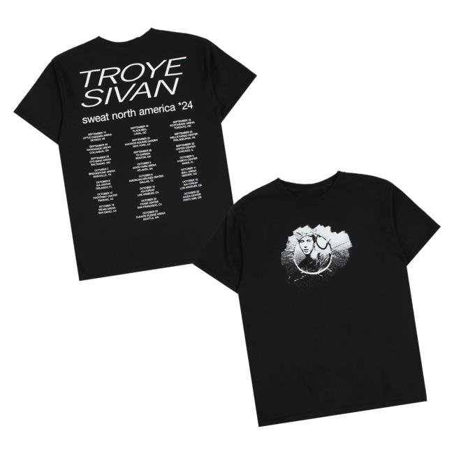 Troye Sivan Merch Store Sweat Dateback Tee Troye Sivan Merch Store Sweat Dateback Tee