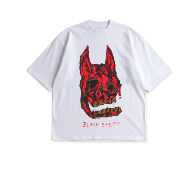 Baking With Caskey Merch Store Caskey Skull Artwork Oversized Shirt Baking With Caskey Merch Store Caskey Skull Artwork Oversized Shirt