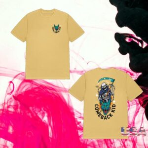 Comeback Kid Merch Store Heavy Steps Tee Comeback Kid Merch Store Heavy Steps Tee