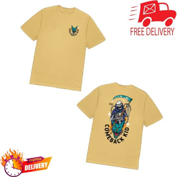 Comeback Kid Merch Store Heavy Steps Tee