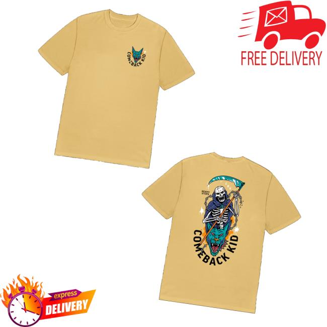 Comeback Kid Merch Store Heavy Steps Tee Comeback Kid Merch Store Heavy Steps Tee