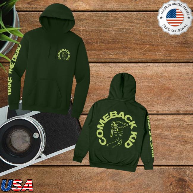 Comeback Kid Merch Store Wake The Dead Skull Hoodie Comeback Kid Merch Store Wake The Dead Skull Hoodie