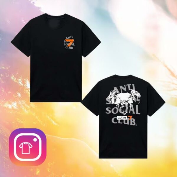 Antisocialsocialclub Merch Store Assc X Cod Core Logo Tee