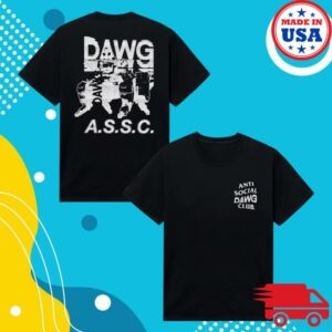 Antisocialsocialclub Store Merch Assc X Cod Dawg Tee Antisocialsocialclub Store Merch Assc X Cod Dawg Tee