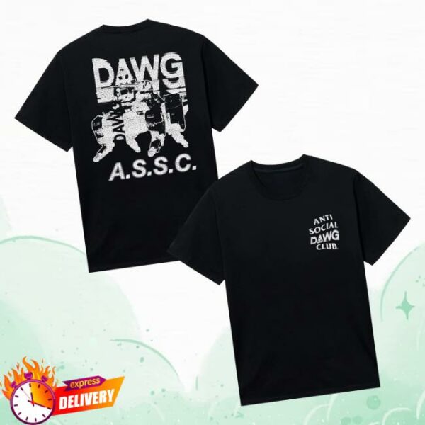 Antisocialsocialclub Store Merch Assc X Cod Dawg Tee
