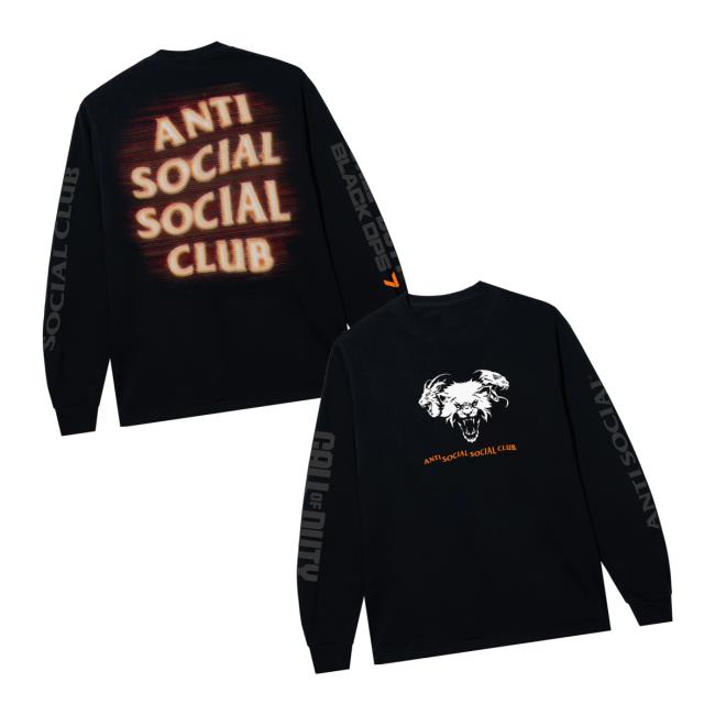 Antisocialsocialclub Merch Assc X Cod Thermal Cam Ls Tee Antisocialsocialclub Merch Assc X Cod Thermal Cam Ls Tee