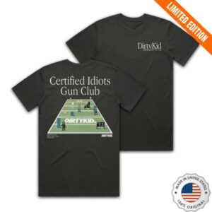 Dirty Kid Merch Store Gun Club Tee Black Dirty Kid Merch Store Gun Club Tee Black