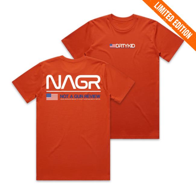 Dirty Kid Merch Store Nagr Tee Orange Dirty Kid Merch Store Nagr Tee Orange