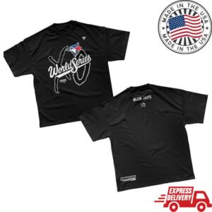 Toronto Blue Jays X The Weeknd Fanatics World Series Legacy T-Shirt Black Toronto Blue Jays X The Weeknd Fanatics World Series Legacy T-Shirt Black