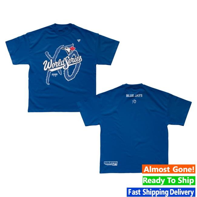 Toronto Blue Jays X The Weeknd Fanatics World Series Legacy T-Shirt Royal Toronto Blue Jays X The Weeknd Fanatics World Series Legacy T-Shirt Royal