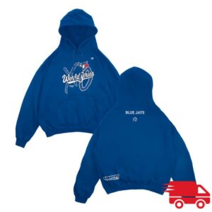 Toronto Blue Jays X The Weeknd World Series Legacy Hoodie Royal Toronto Blue Jays X The Weeknd World Series Legacy Hoodie Royal