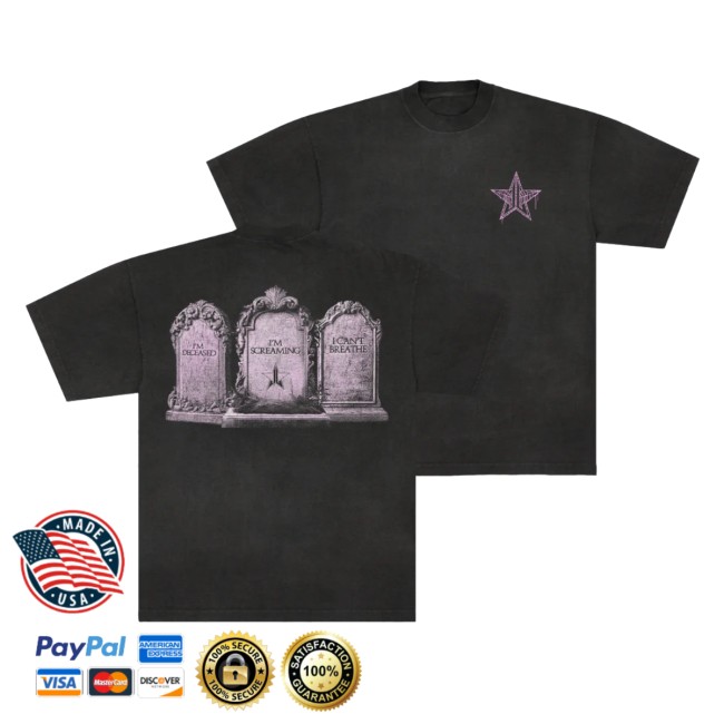 Jeffree Star Cosmetics Store Merch Tombstone Tee Jeffree Star Cosmetics Store Merch Tombstone Tee