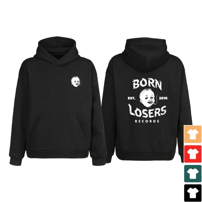Born Losers Records Store Merch Blr Label Hoodie Born Losers Records Store Merch Blr Label Hoodie