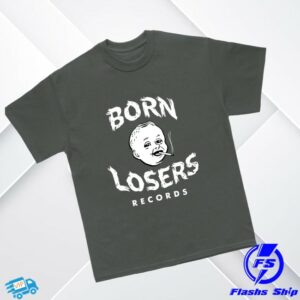 Born Losers Records Store Merch Blr Label Tee Born Losers Records Store Merch Blr Label Tee