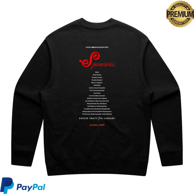 Stayme7o Store Merch Enoch Pratt Stay Melo Id Sweatshirt Stayme7o Store Merch Enoch Pratt Stay Melo Id Sweatshirt