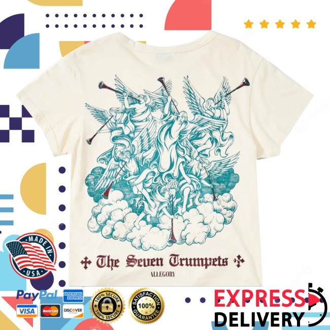 Allegoryclo Store Merch Seven Trumpets Heritage Tee