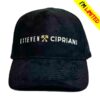 kenny e11even life store merch e11even x cipriani black black full suede trucker hat