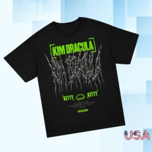 Kim Dracula Store Merch Kitty Kitty Black T-Shirt Kim Dracula Store Merch Kitty Kitty Black T-Shirt