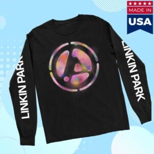 Linkin Park Store Merch Joe’s Spray Logo Black Ls