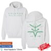 kenny fearless records store merch mirror touch outline ash hoodie