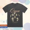 Queen Store Merch A Night At The Opera Photo Faded Black T-Shirt 1 kenny queen store merch a night at the opera photo faded black t shirt
