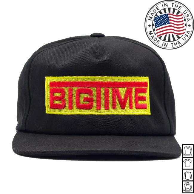 Bigtime Merch Store Bigtime Box Logo Hat Bigtime Merch Store Bigtime Box Logo Hat