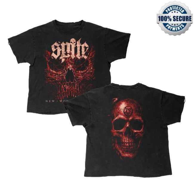 Spite Cult Merch Store Nwk Album Skull Tee Spite Cult Merch Store Nwk Album Skull Tee