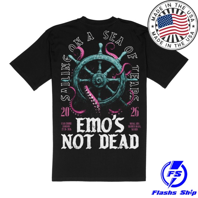 Emosnotdead Store Merch Sea Of Tears ’26 Tee Emosnotdead Store Merch Sea Of Tears ’26 Tee
