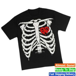 Emosnotdead Store Merch Ribcage Tee