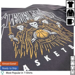 Cleclothingco Store Merch Cleveland Basketball Skeletons T-Shirt Cleclothingco Store Merch Cleveland Basketball Skeletons T-Shirt