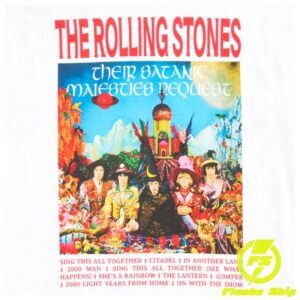 The Rolling Stones Shop Store Their Satanic Majesties Request Print T-Shirt