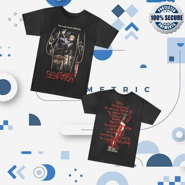 Eminem Shop Merch Body Count T-Shirt Eminem Shop Merch Body Count T-Shirt