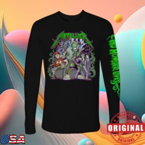 Metallica Merch Store 2025 Halloween Band Long Sleeve T-Shirt