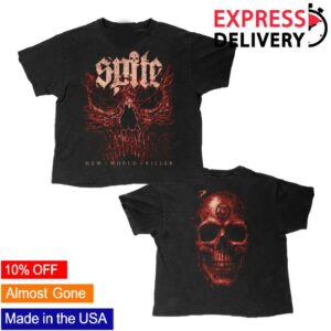 Spitecult Merch Store Nwk Album Skull Tee