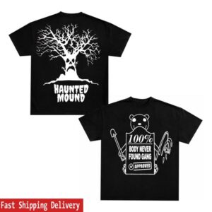 Haunted Mound Merch Store Haunt-O-Holixxx Body Never Found Gang Tee