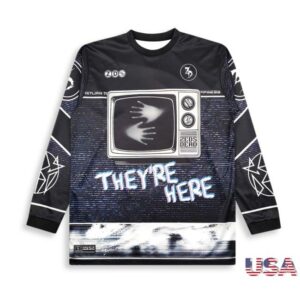 Zeds Dead Merch Store Zeds Dead They’re Here Moto Jersey Zeds Dead Merch Store Zeds Dead They’re Here Moto Jersey
