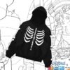 kenny Yungblud Store Merch Yungblud Skele Hoodiev