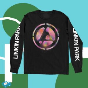 Linkinpark Store Merch Joe’s Spray Logo Black Long Sleeve Shirt Linkinpark Store Merch Joe’s Spray Logo Black Long Sleeve Shirt