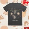 Queen Store Merch A Night At The Opera Black Lyrics T-Shirt
